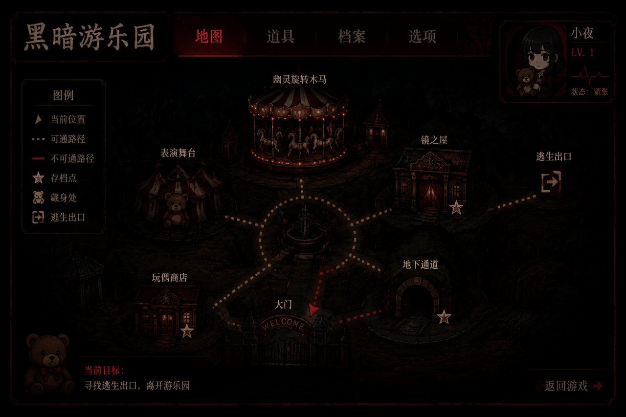 黑暗游乐园 章节事件 演示图 7